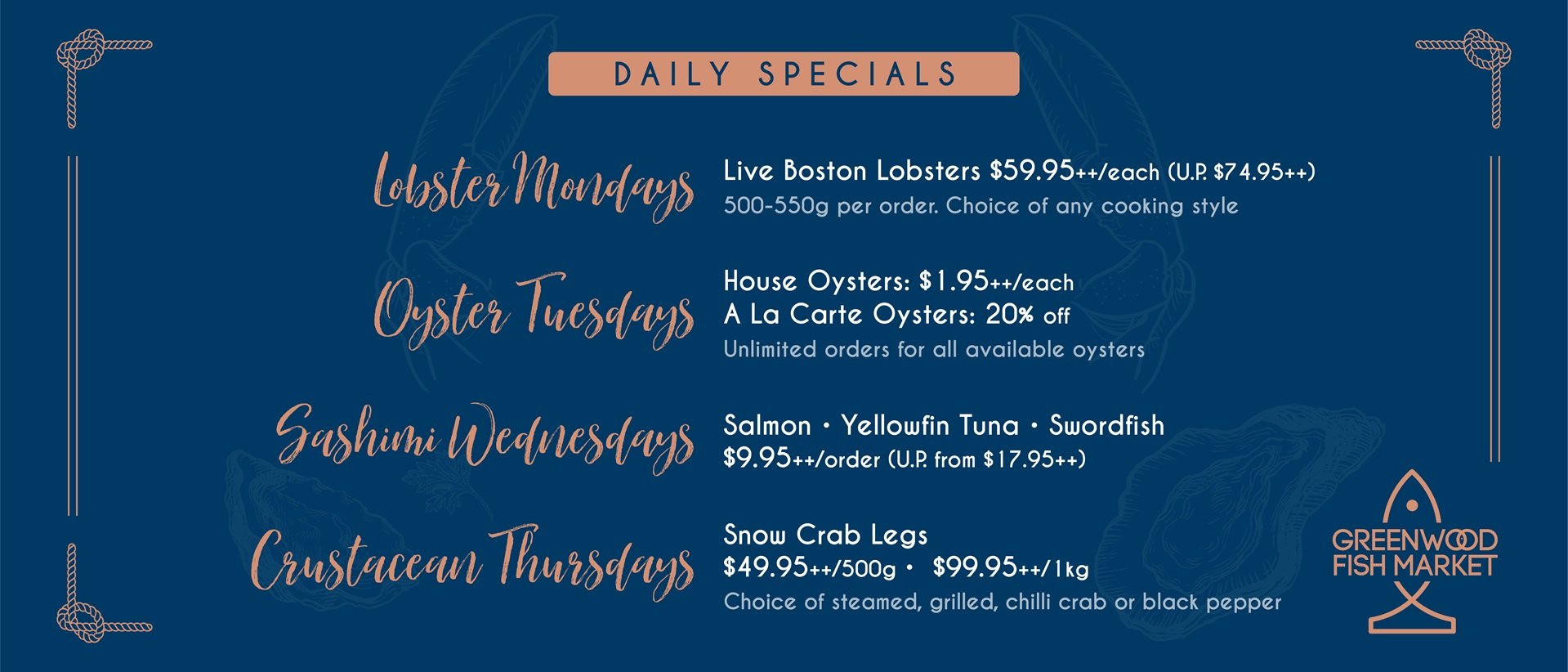 Daily Specials