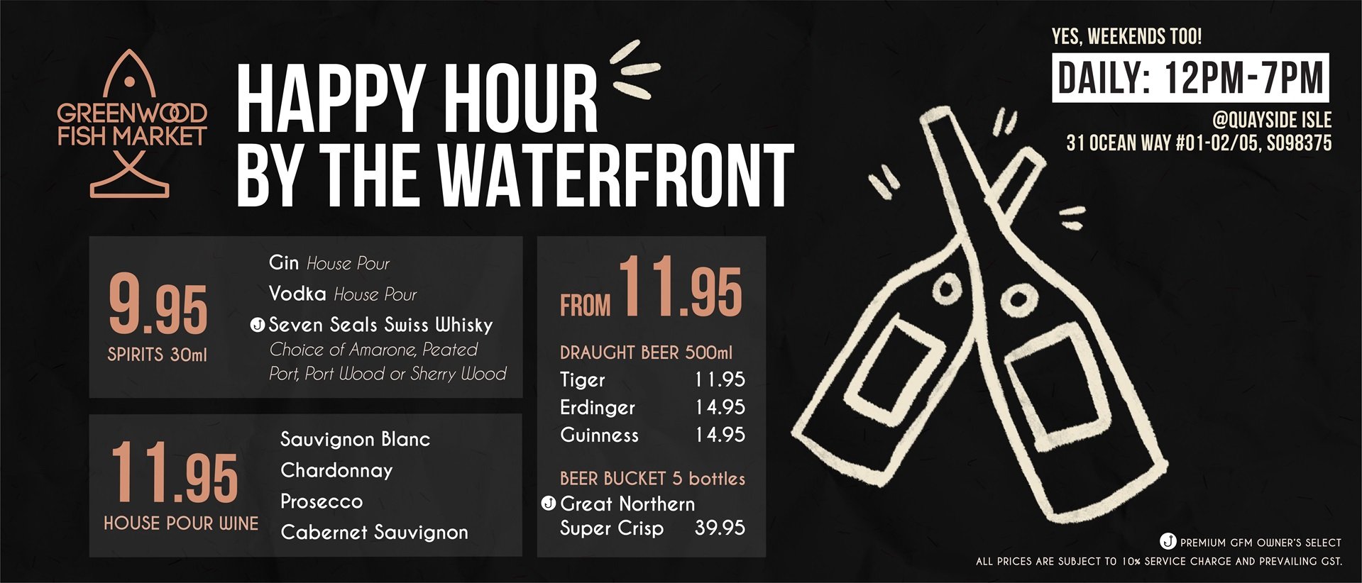 Happy Hour By The Waterfront