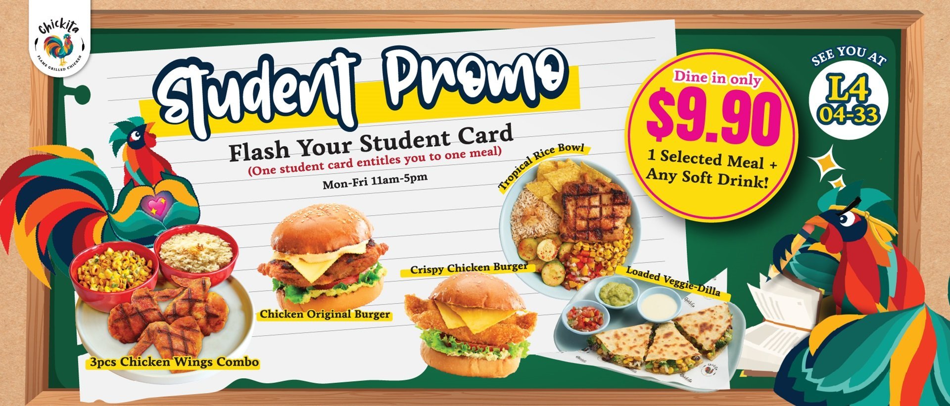 Student Promo – Flash Your Student Card