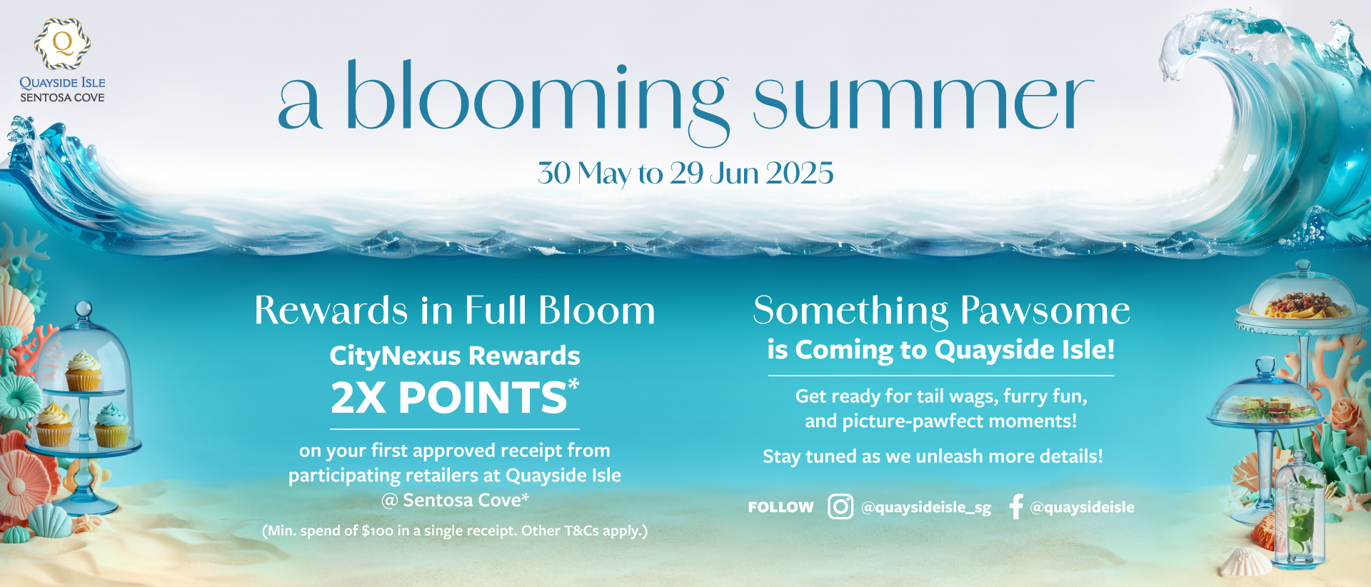 A Blooming Summer at Quayside Isle