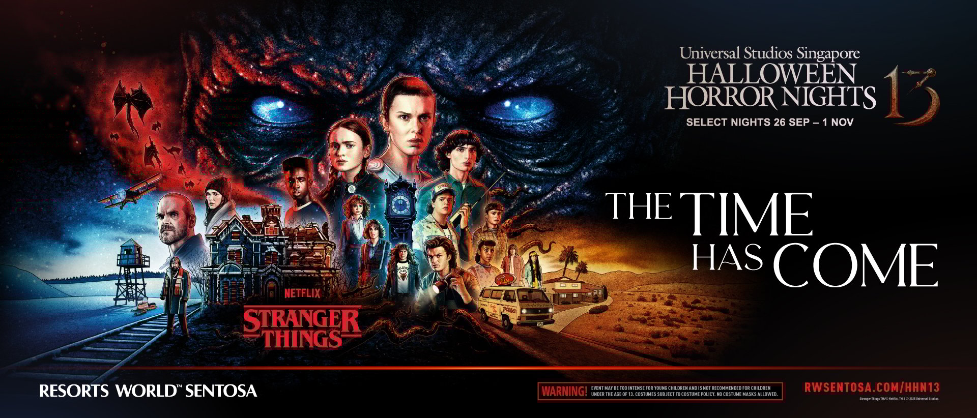 Universal Studios Singapore Halloween Horror Nights 13 Roadshow @ Quayside Isle