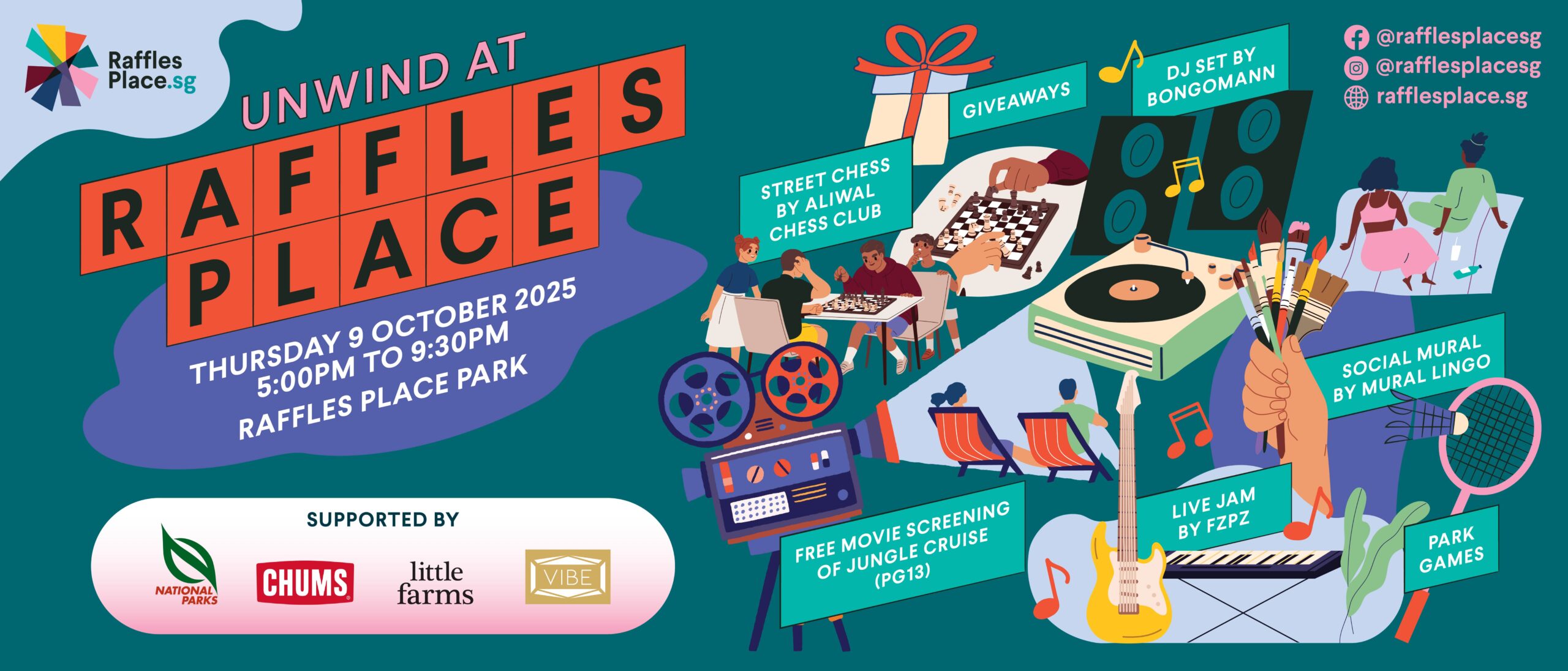 UNWIND @ Raffles Place Returns On 9 Oct 2025
