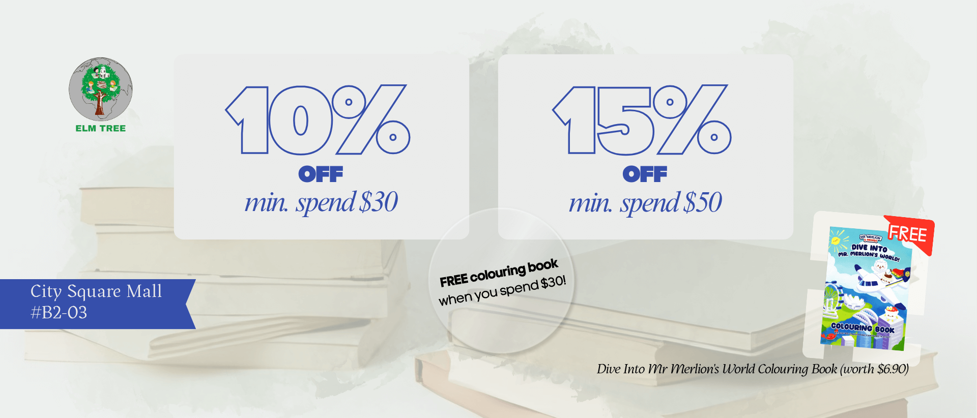 Get up to 15% off & FREE BOOK!