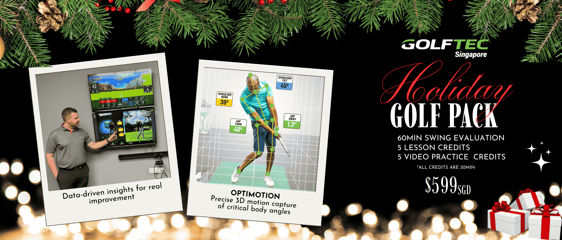 Golftec Holiday Golf Pack