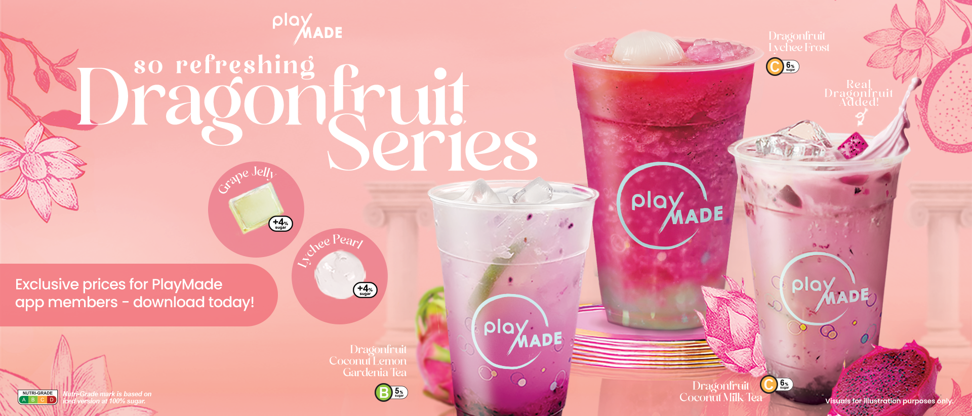 PlayMade’s Dragonfruit Coconut Series