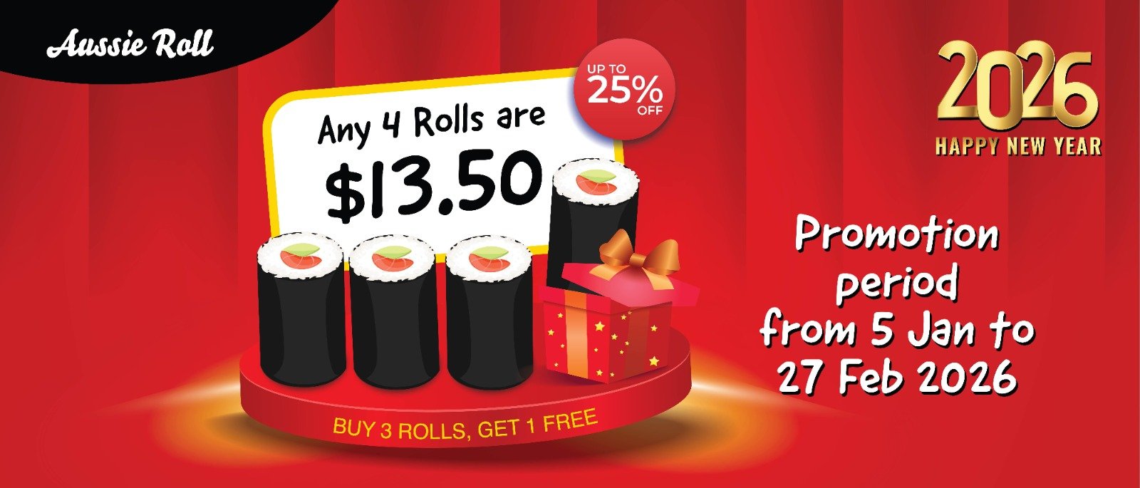 New Year 2026 Promotion