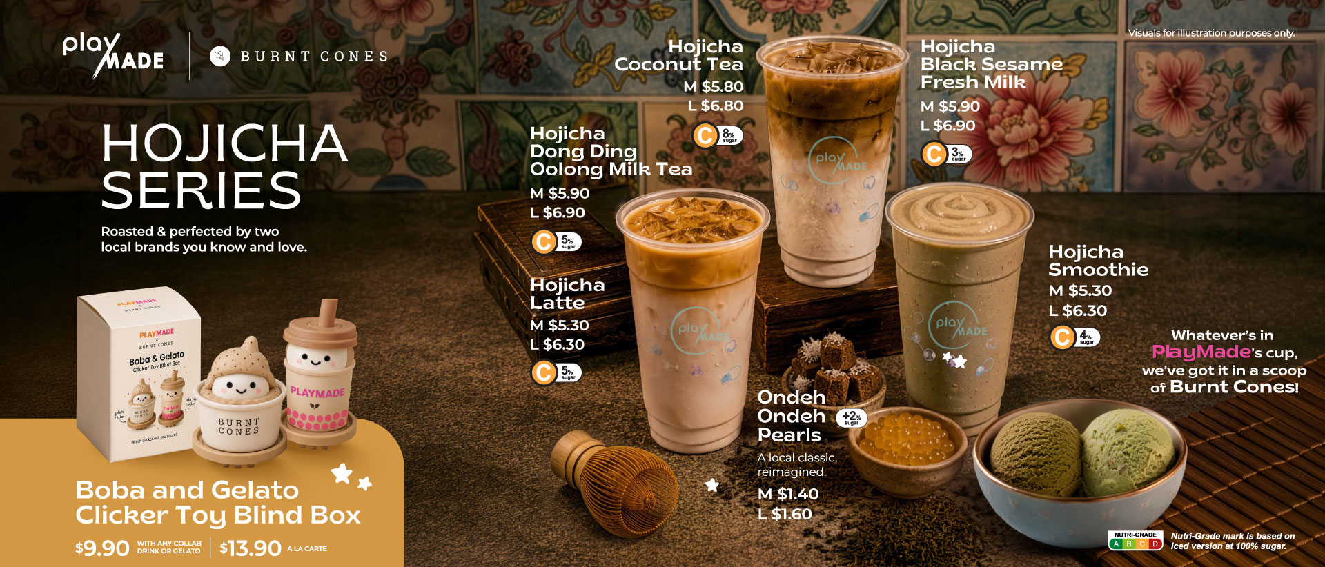 Where Hojicha Meets Local Flavours