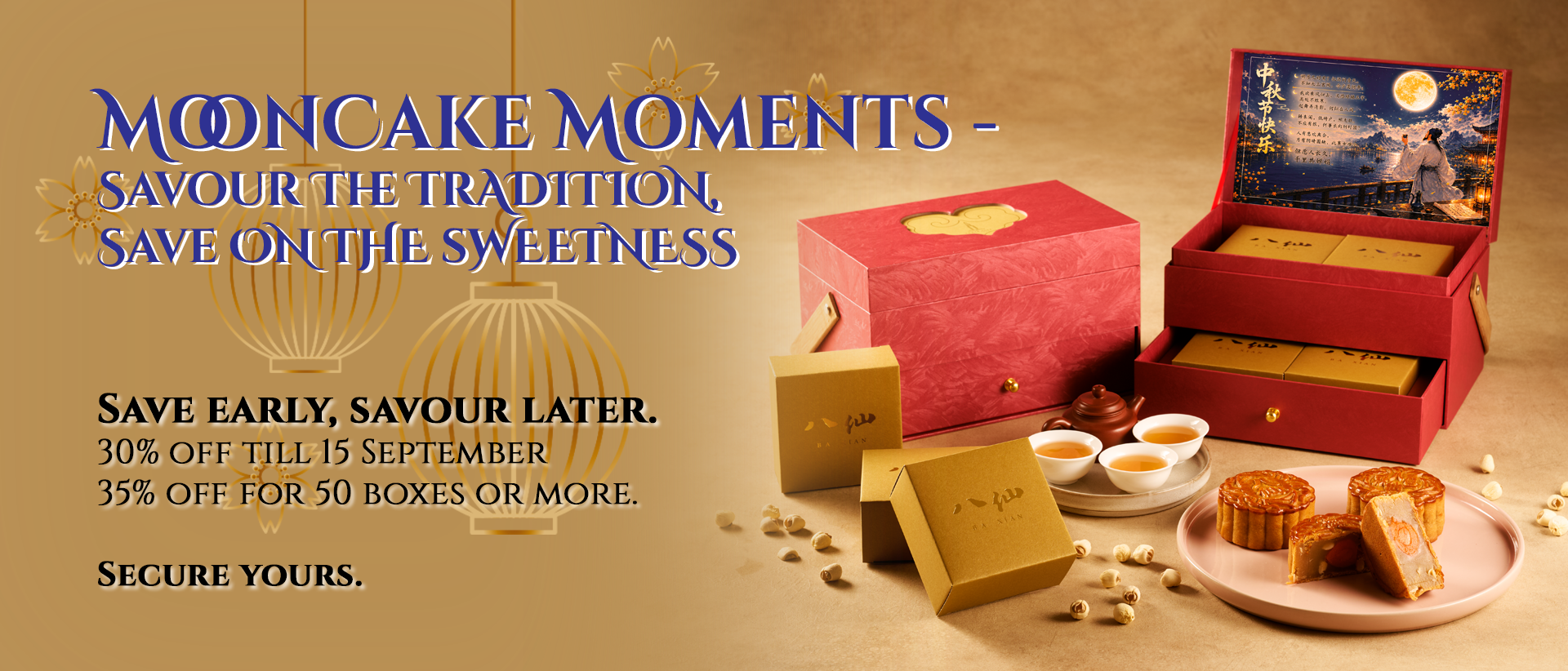 Mooncake Moments – Savour the Tradition, Save on the Sweetness