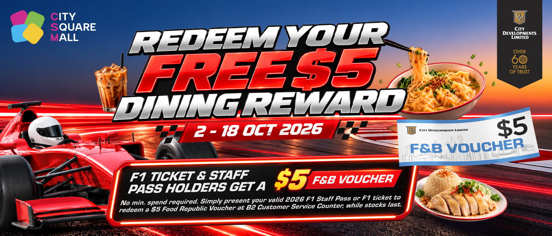 Pit Stop Dining Reward: Redeem Your Free $5 Voucher